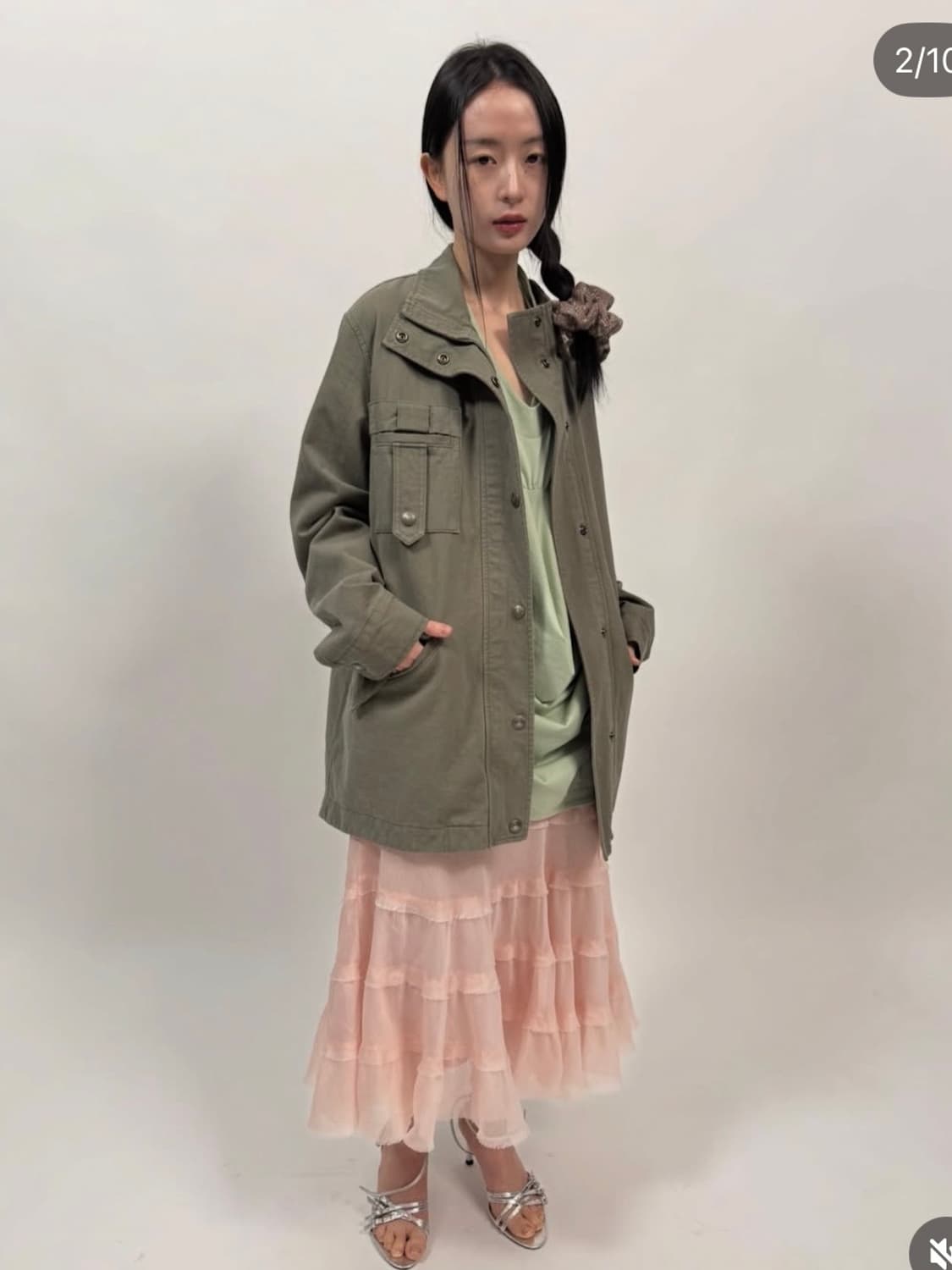 콜로신스 자켓 야상 SANDY JACKET KHAKI 상품이미지3