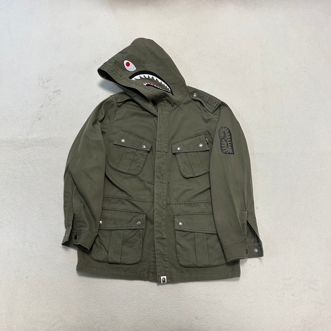 BAPE Shark Field Jacket 상품이미지4