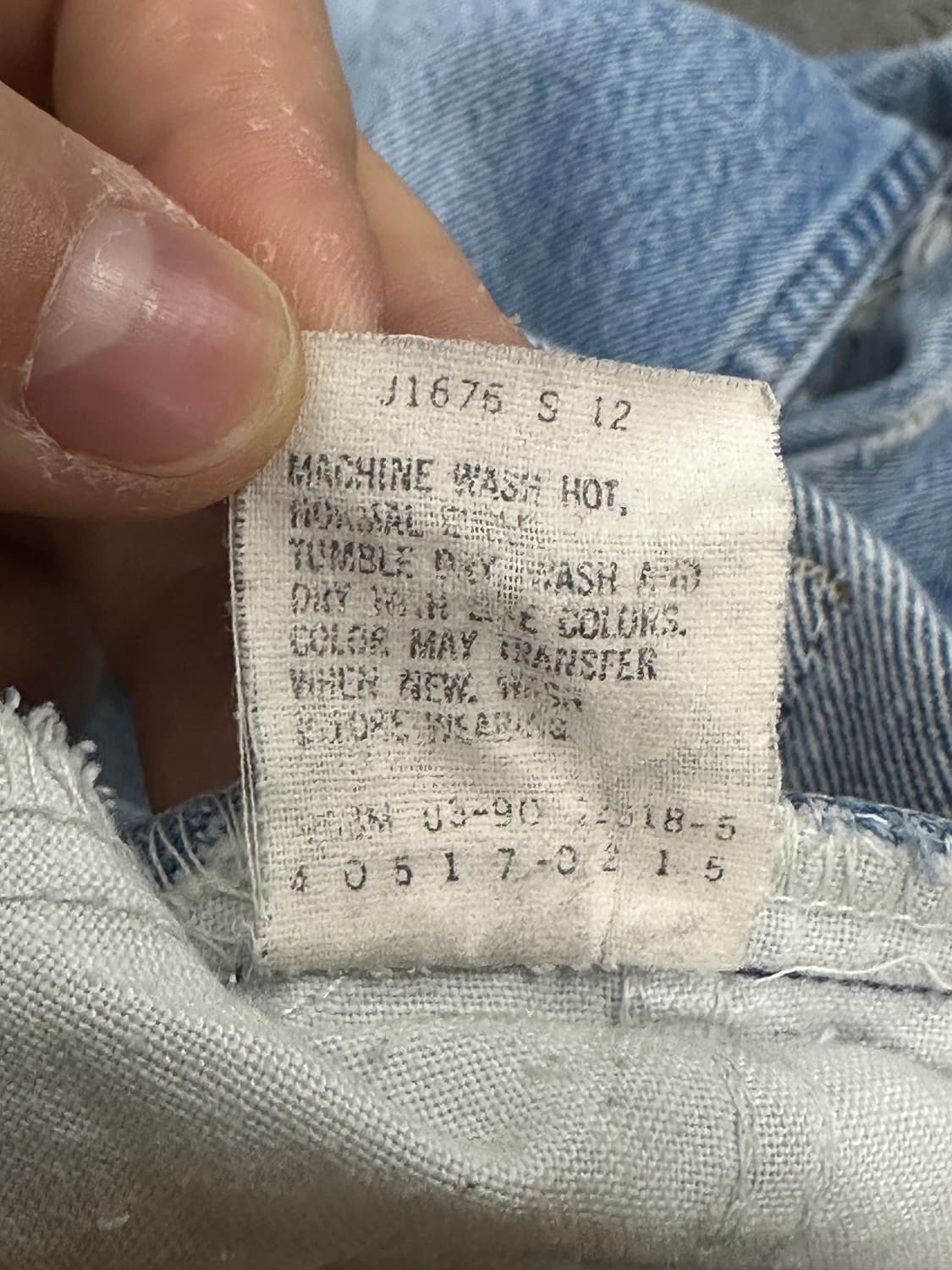 1990‘ Levi's 517 데님 팬츠 35x32 상품이미지9