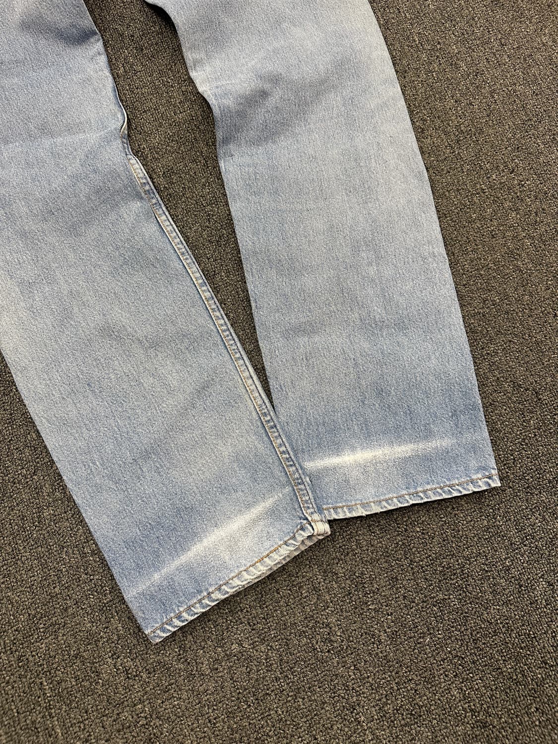 31/34) 90s 리바이스 501 연청 데님팬츠 상품이미지3