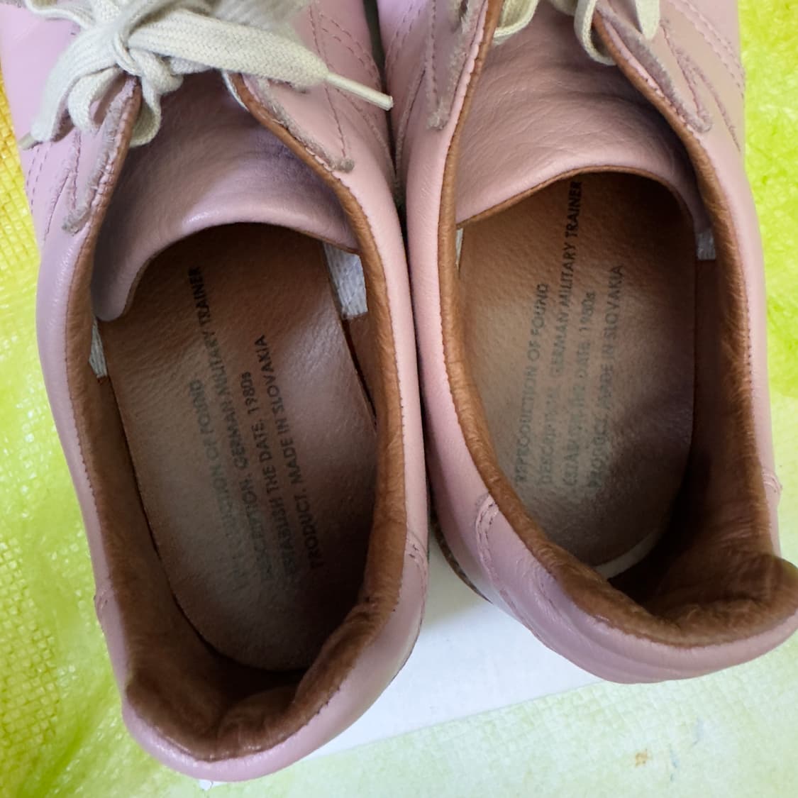 리프로덕션오브파운드 독일군 핑크 42사이즈 상품이미지4