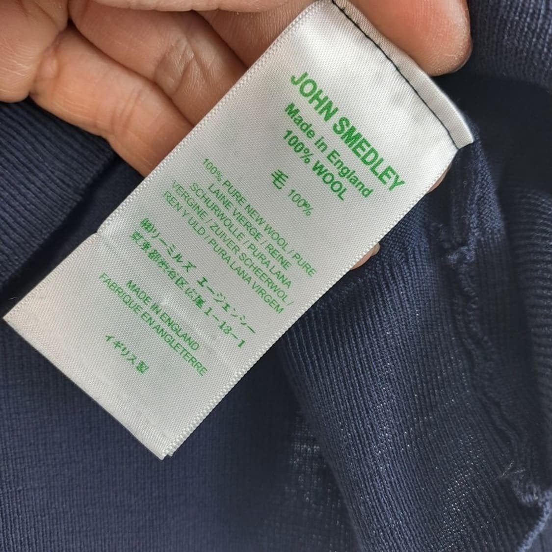 존스메들리 컬러블럭 울니트 상품이미지4