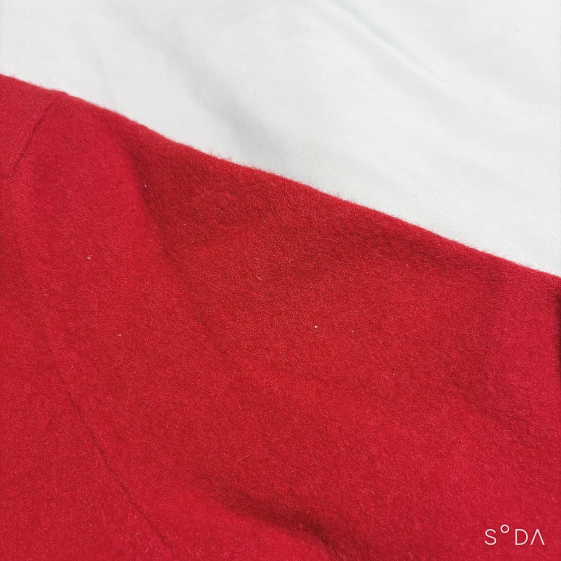 꼼데가르송 레드 하트 가디건 L 상품이미지6