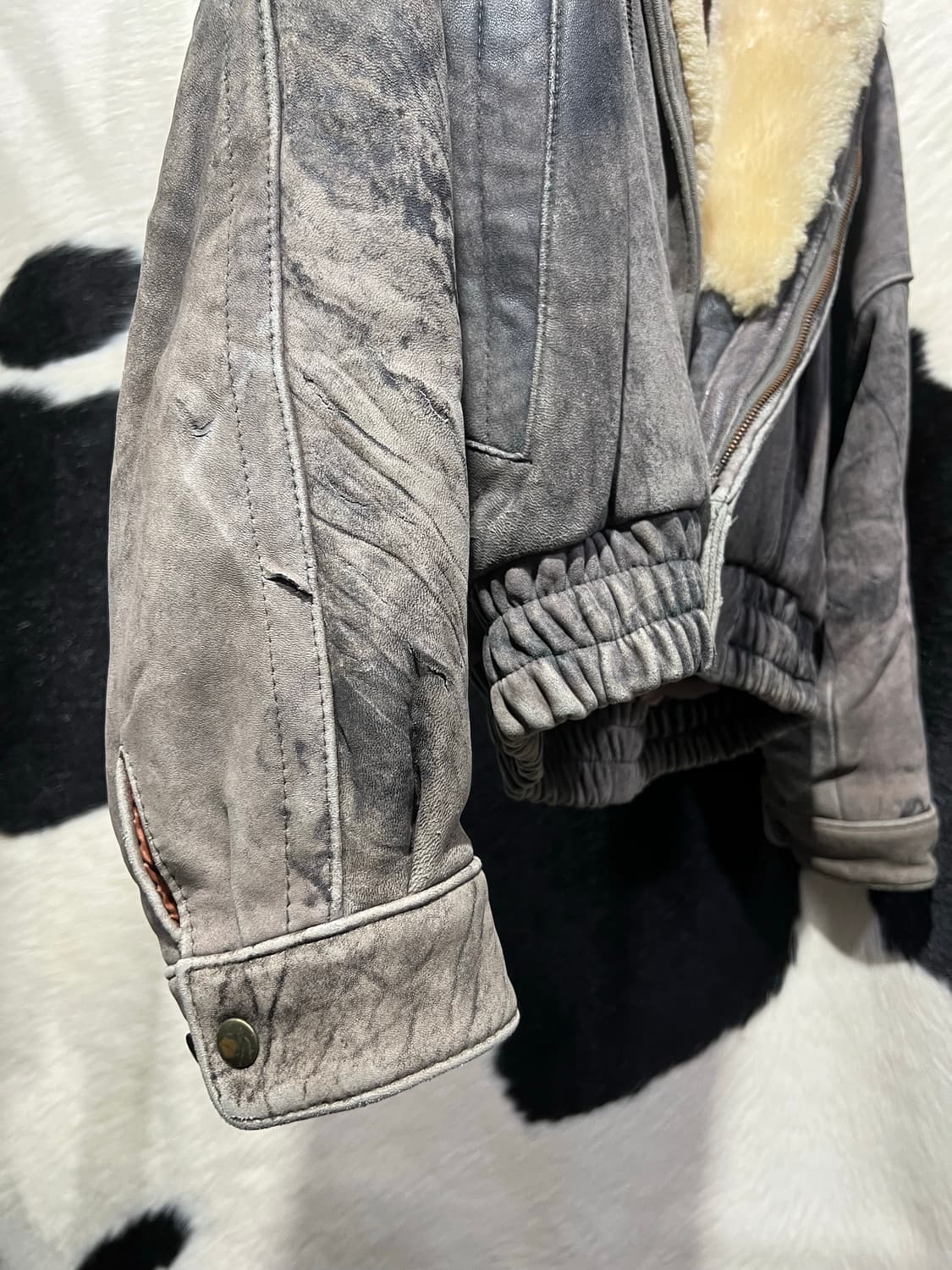 빈티지 양가죽 자켓 상품이미지9