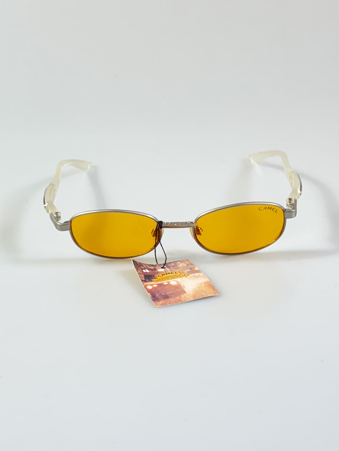 90s CAMEL 카멜 슬림 스퀘어 틴트 빈티지 선글라스 상품이미지2