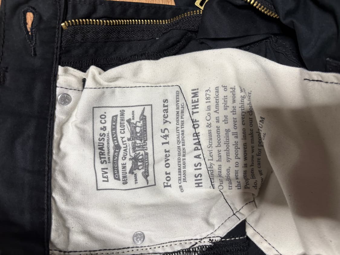 리바이스 블랙진 505 상품이미지3