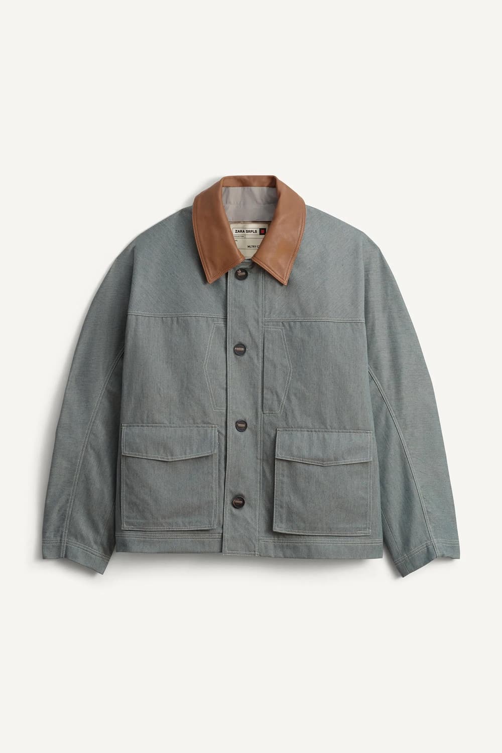 자라 SRPLS WAKR JCKT 14 데님 자켓 L-XL 사이즈 상품이미지1