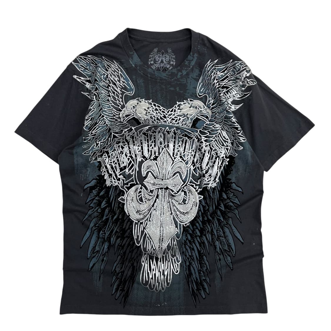 usa 빈티지 y2k 락시크맛 차콜 반팔 M 상품이미지3