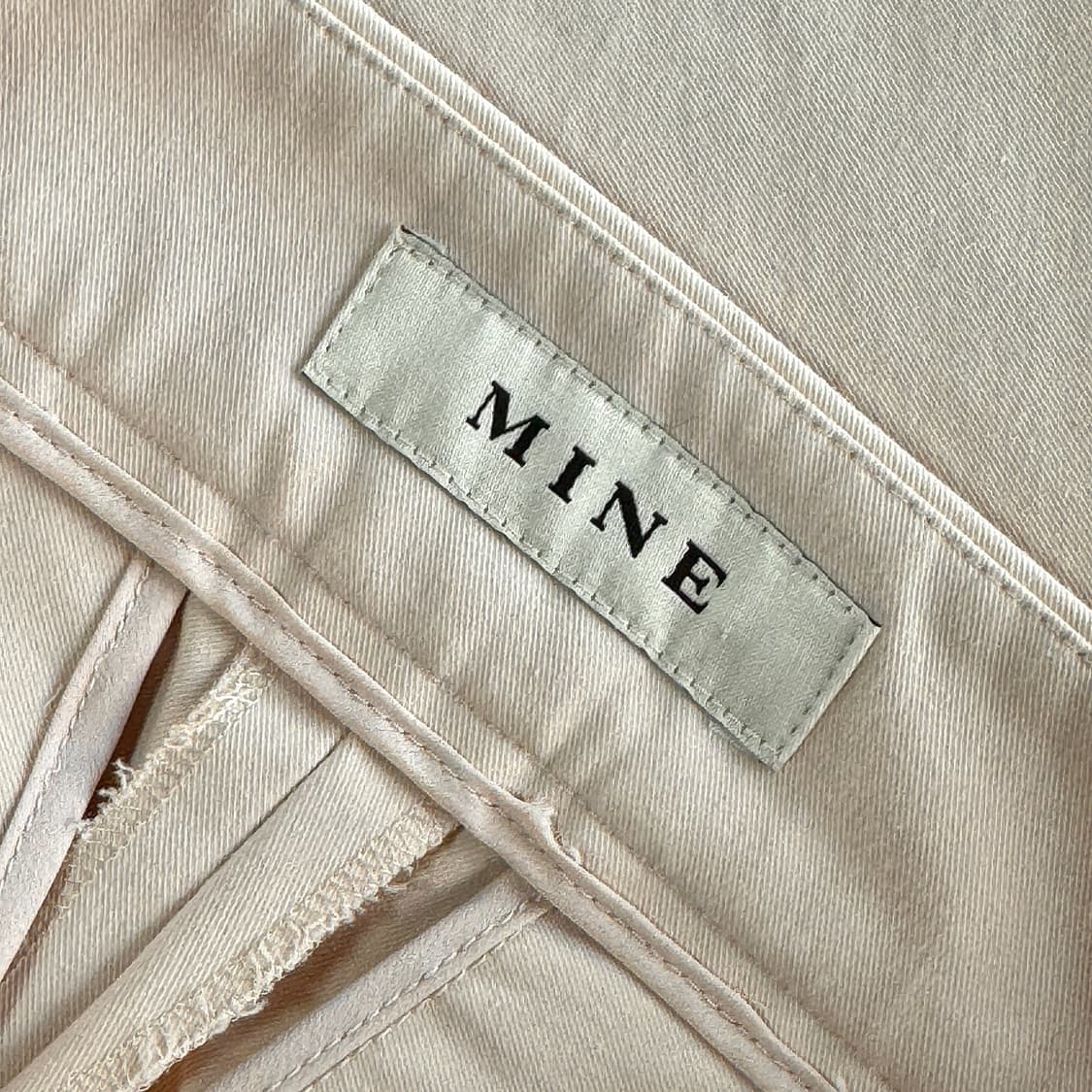 마인 MINE 세미 부츠컷 슬랙스 상품이미지2