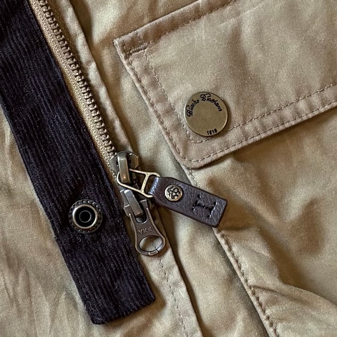 [105] Brooks Brothers 왁스 코튼 필드 자켓 상품이미지5