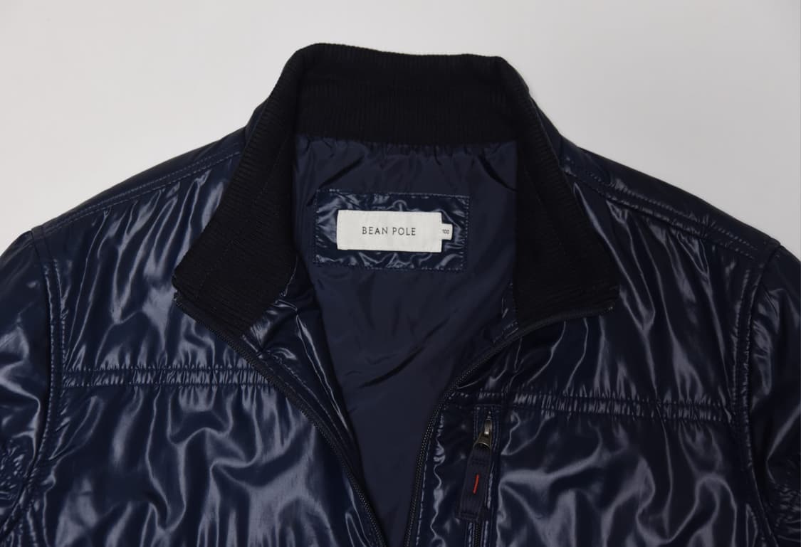 빈폴 남성 네이비 경량 패딩 점퍼 100 상품이미지1