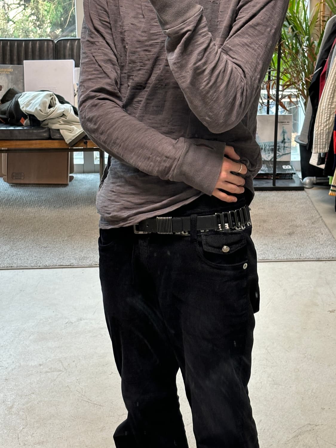 Kiyoko takase 레더 벨트 상품이미지3