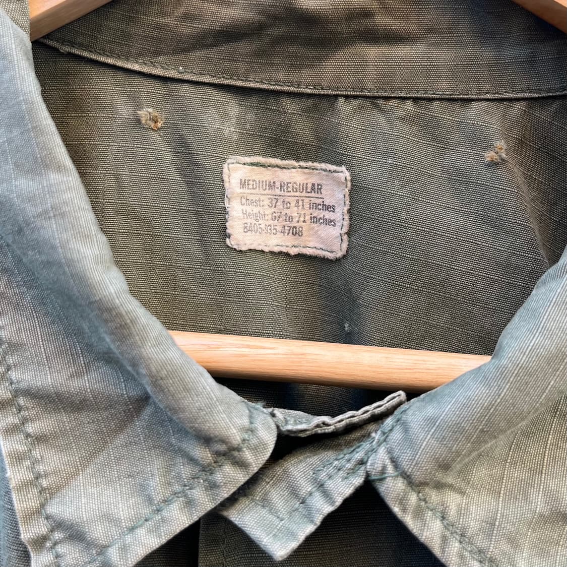 60s 오리지날 미군 정글퍼티그 자켓 (M/R) 상품이미지6