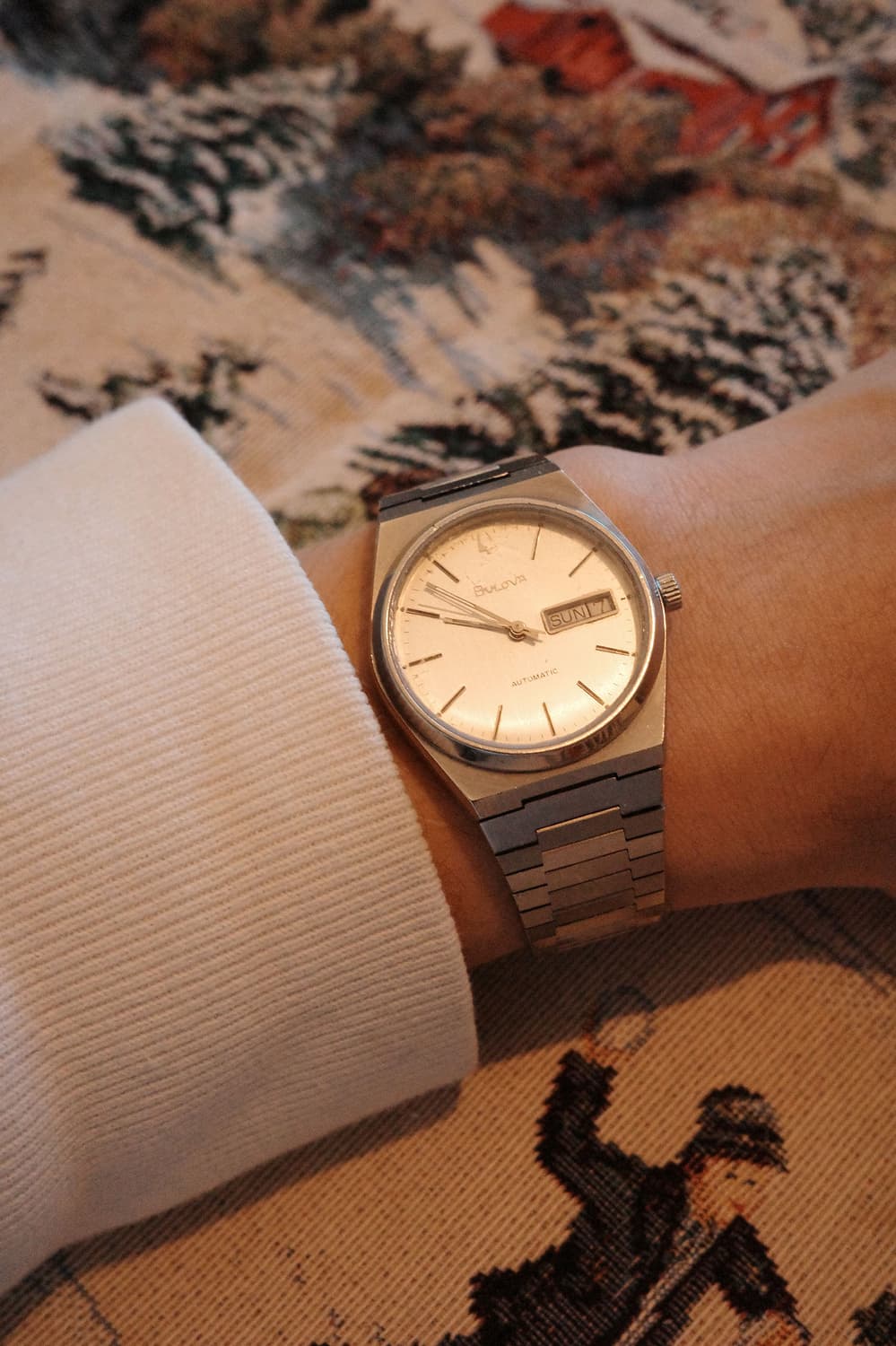 Bulova 빈티지 부로바 뻐뻐시 36mm (70's 데이데이트 오토) 상품이미지3