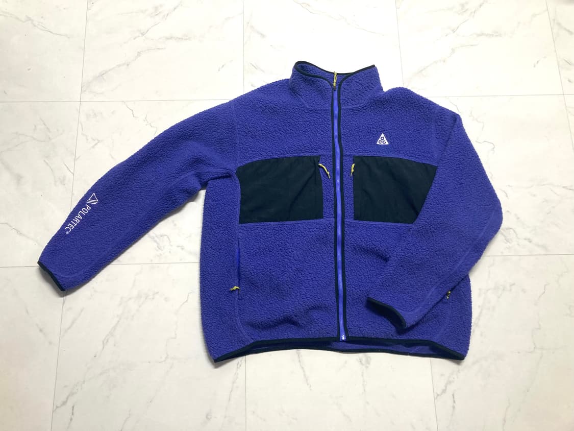 나이키 ACG 아크틱울프 플리스 바이올렛 서양핏 XL 110~ 상품이미지1