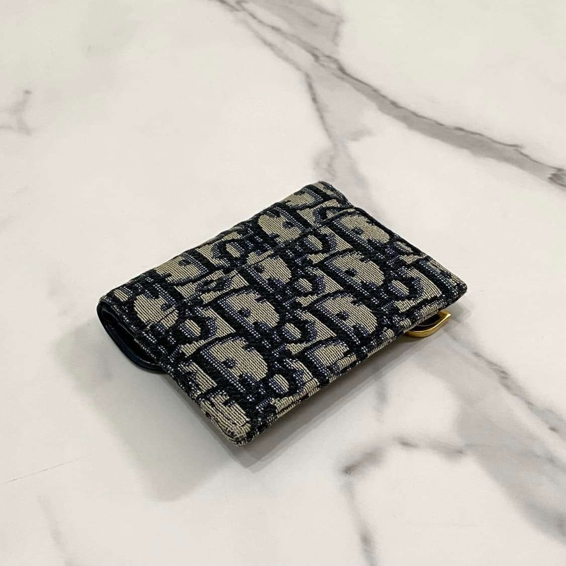 디올 새들 오블리크 자카드 카드지갑 S5610CTZQ-928U 상품이미지4