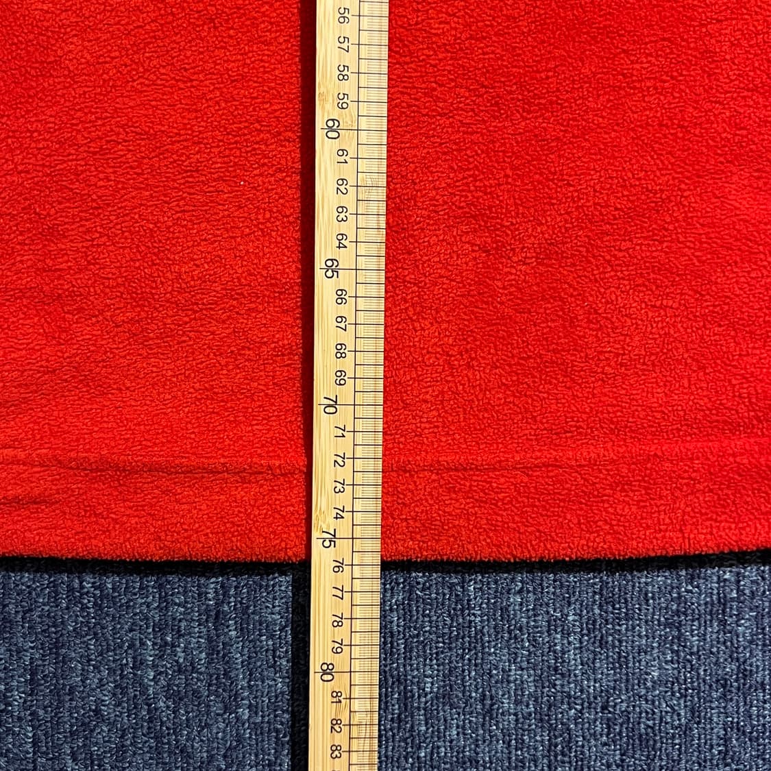 빈티지 90s JERZEES Z 컬러블록 플리스 하프집업 상품이미지9