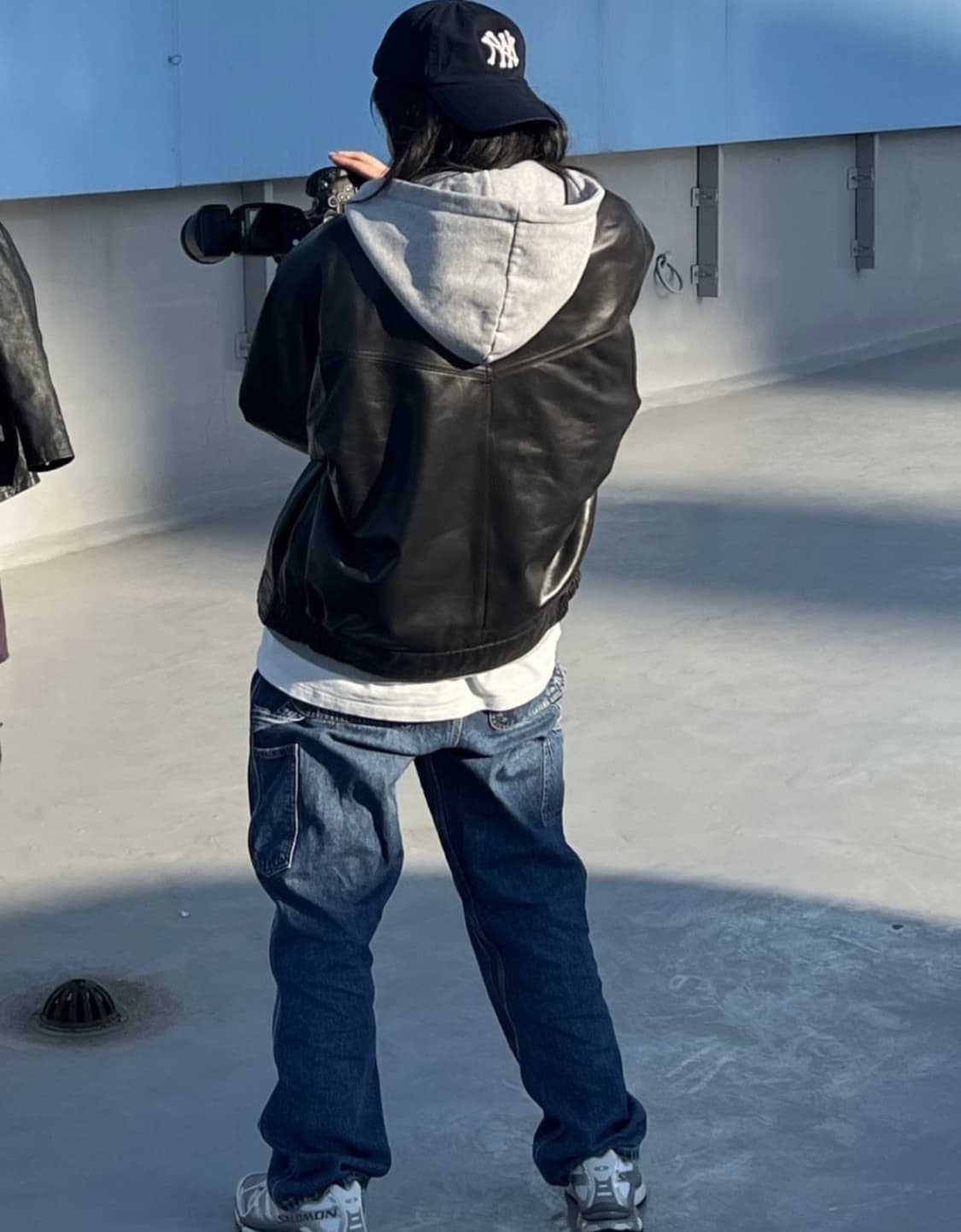 이브생로랑(Saint Laurent)  빈티지 레더 자켓 leather 상품이미지5