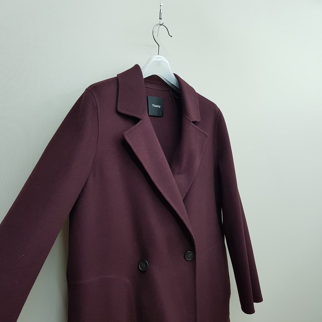 Theory 클래식 더블 버튼 울 캐시미어 코트  S사이즈 상품이미지3