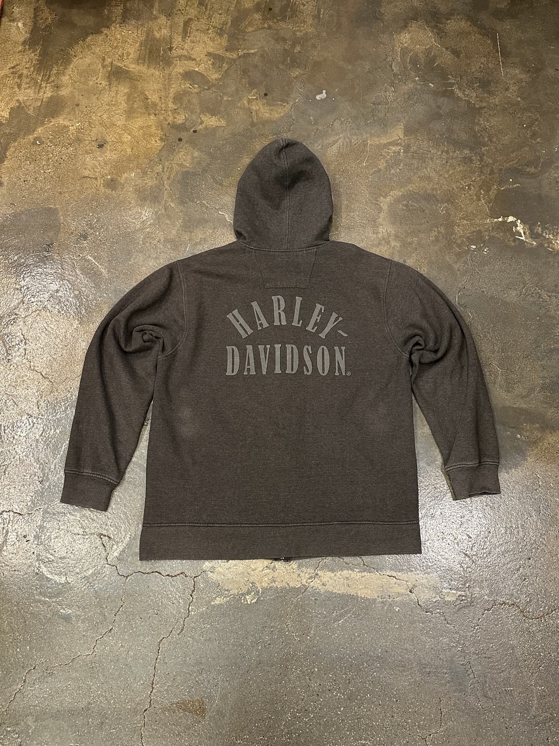 할리데이비슨 후드집업 차콜 L 상품이미지2
