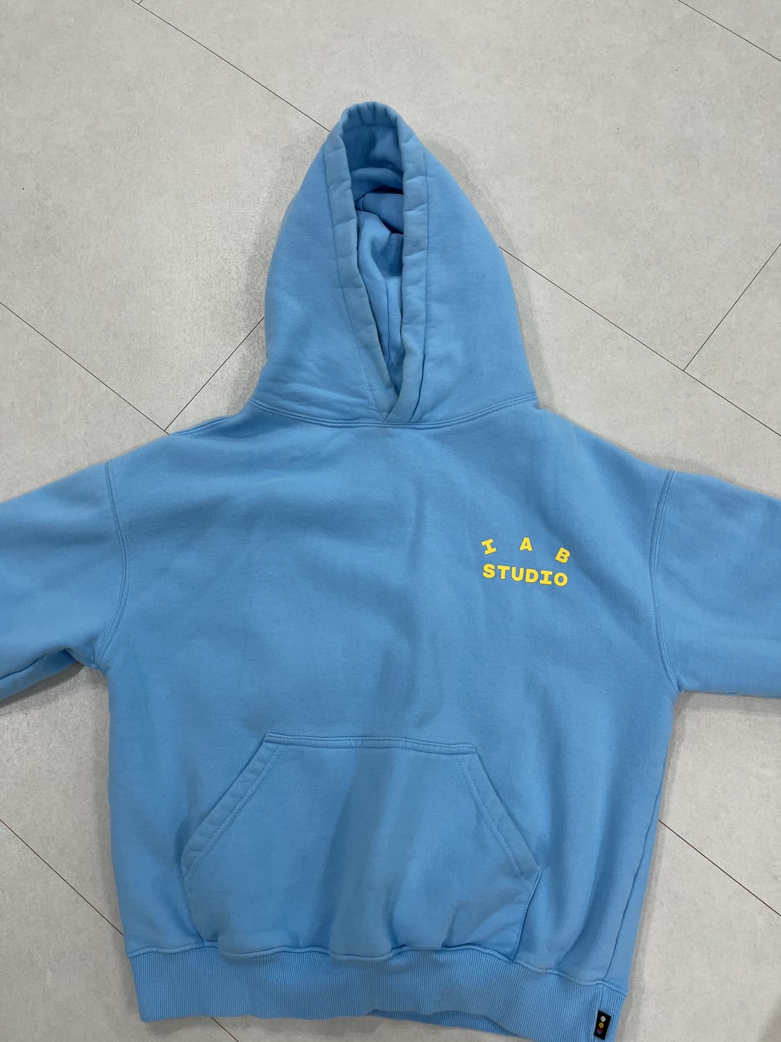 IAB 후드티 하늘색 M 상품이미지1