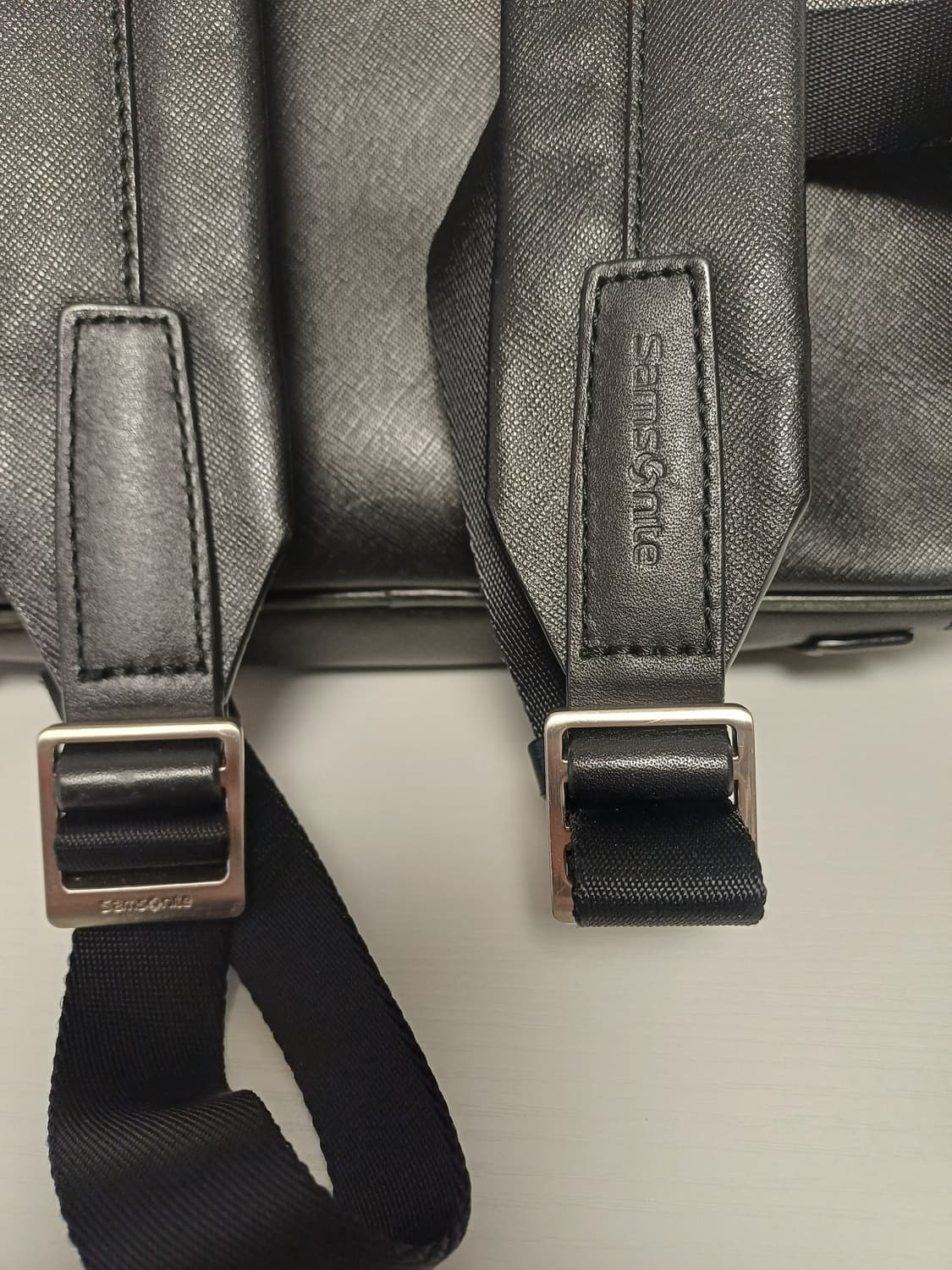 [희귀/가죽] 샘소나이트 제이몬(Jamon) 풀그레인 레더 백팩 상품이미지4