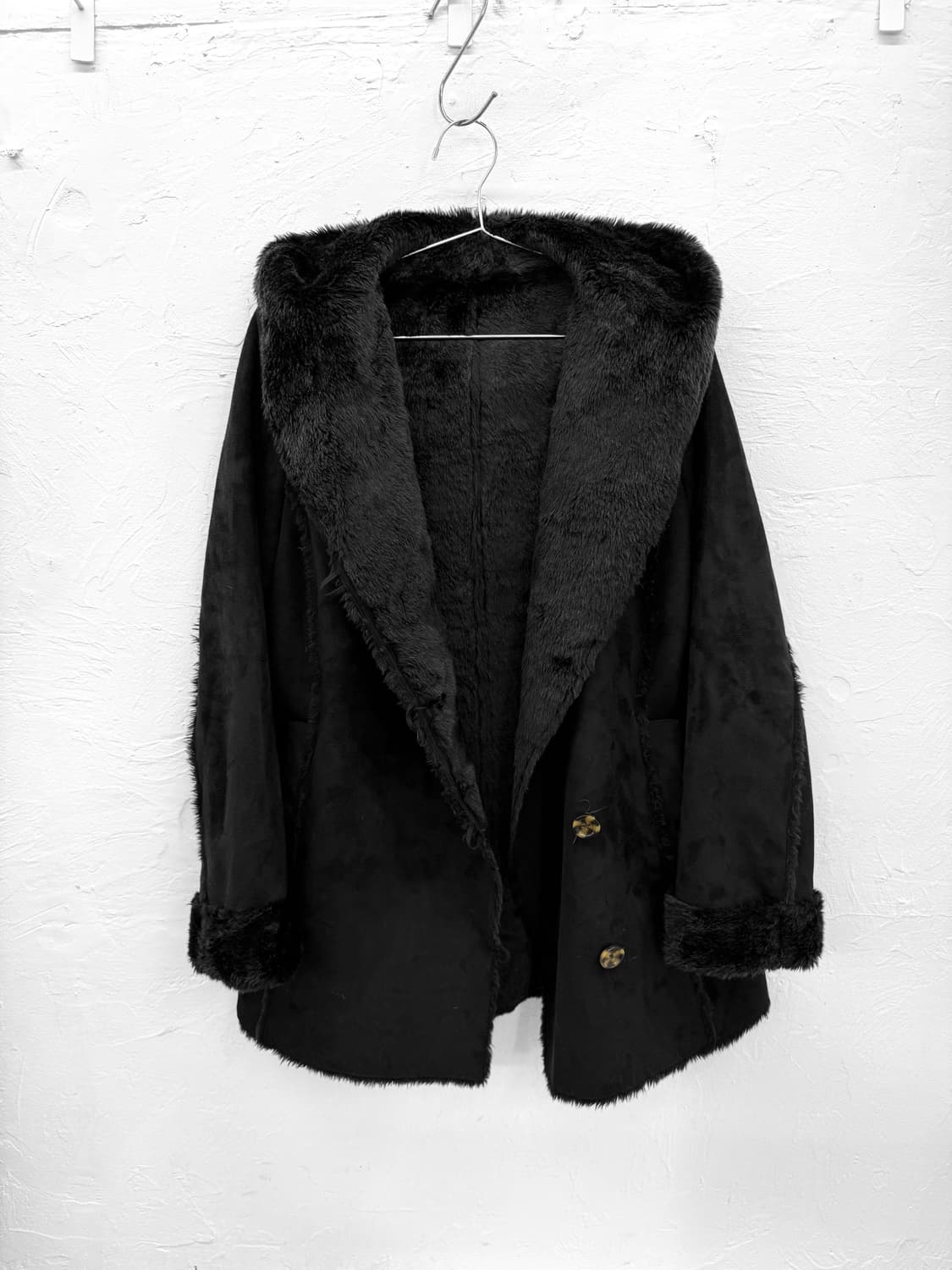 preferir 스웨이드 후드 무스탕 상품이미지4