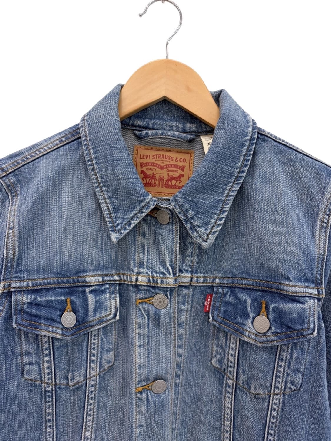 리바이스 스판 청자켓 (M) 상품이미지2