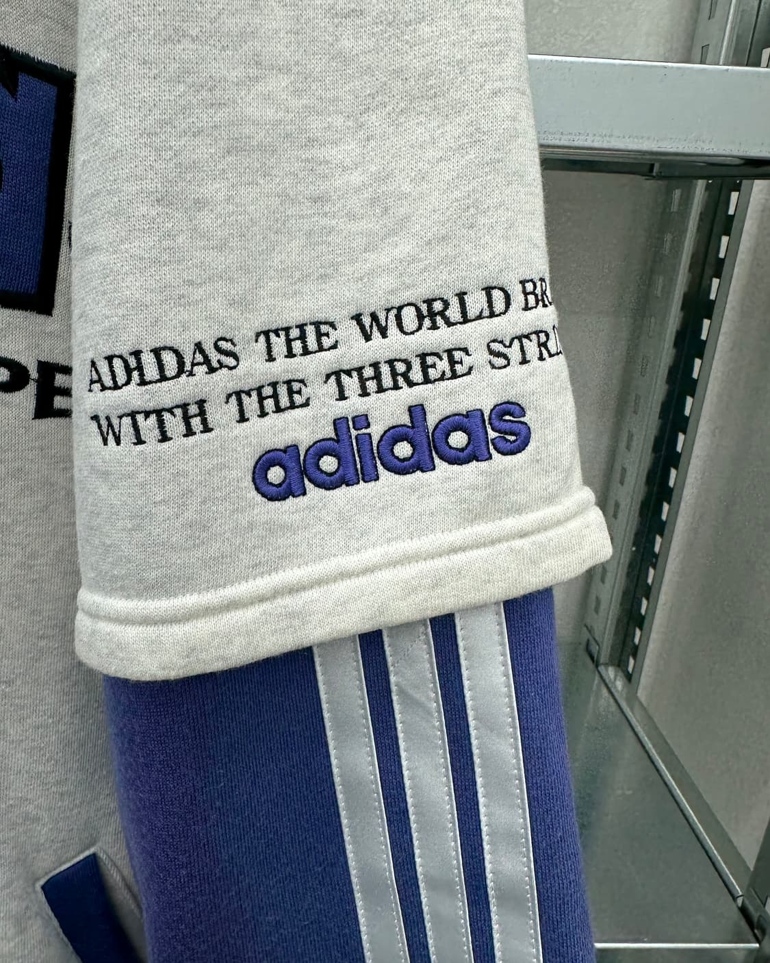 (L)80~90'S 아디다스 빅로고 점퍼-M1174 상품이미지3