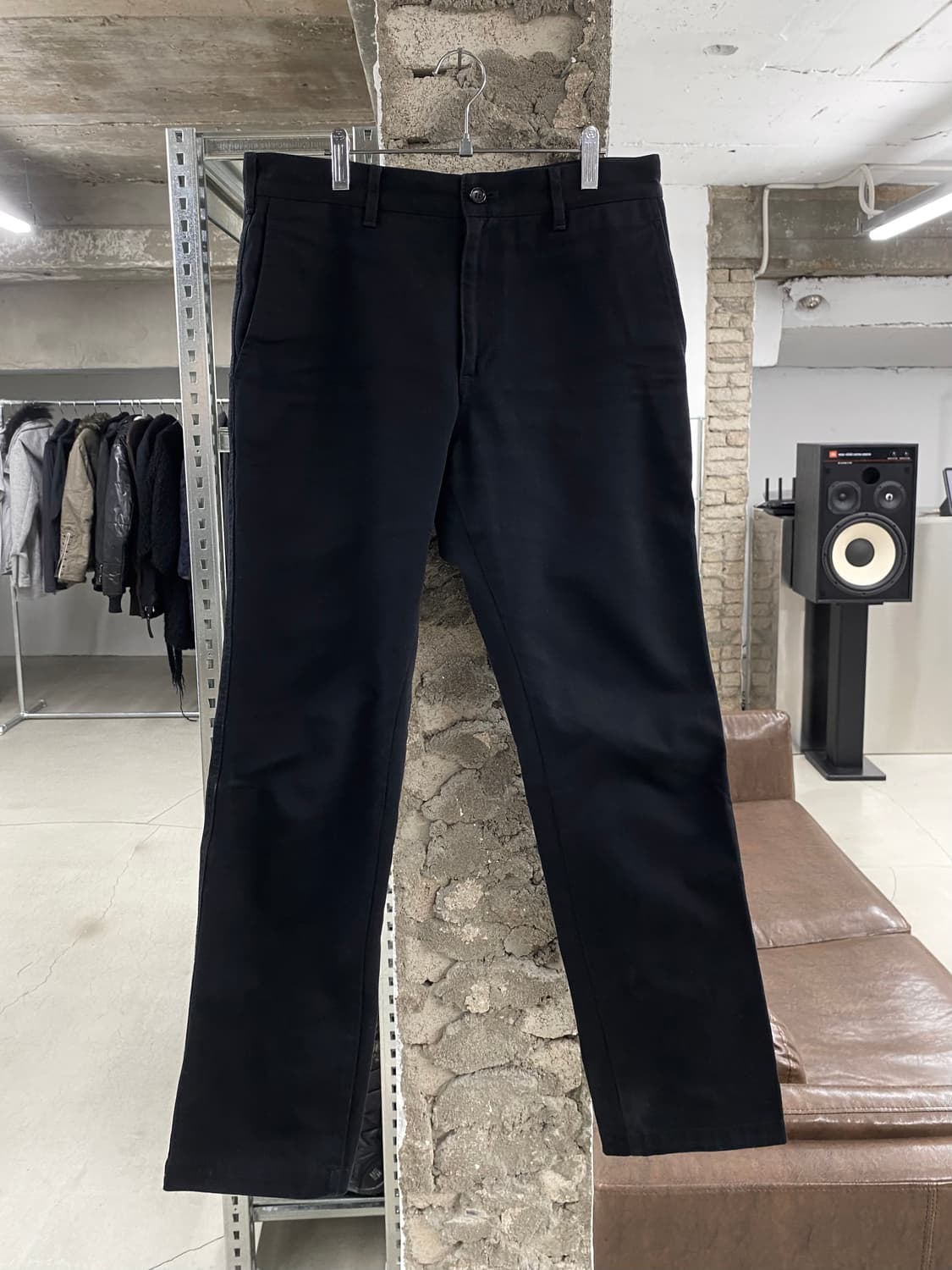 꼼데가르송 옴므 블랙 치노 팬츠 상품이미지3