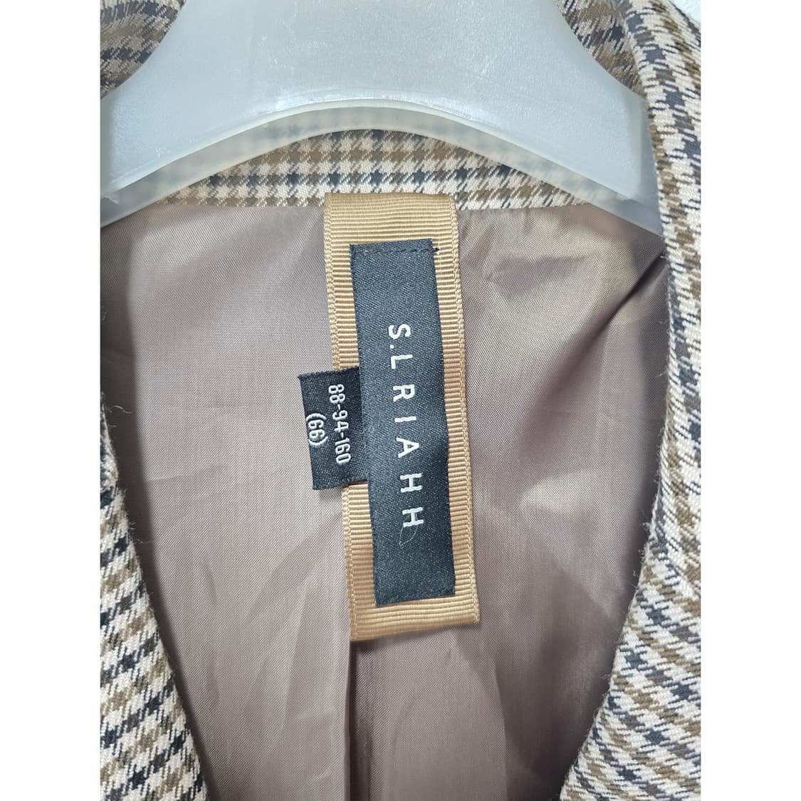 택포// M 19s SLRIAHH 체크 블레이저  상품이미지2