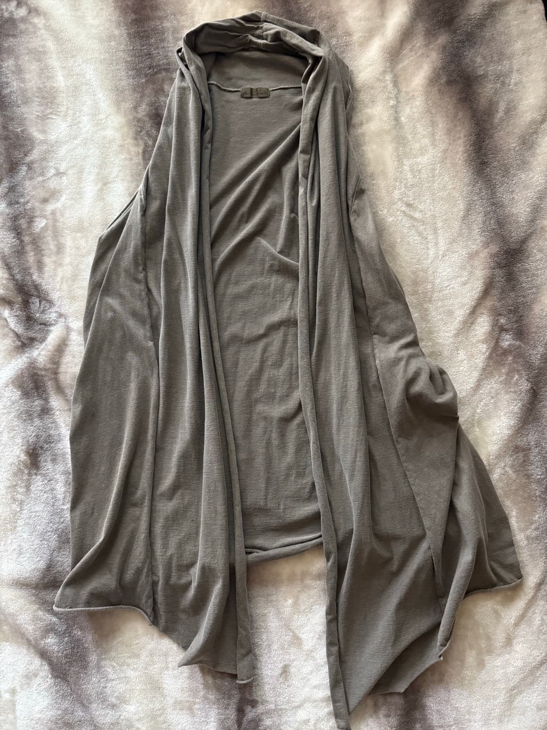 GOA vintage drape vest cardigan 상품이미지1