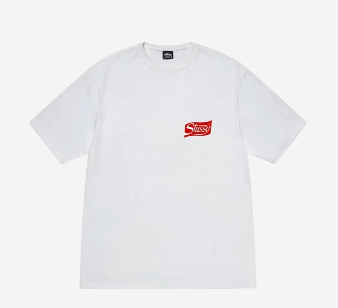 스투시 Stussy Soda Can T-Shirt White M 상품이미지1