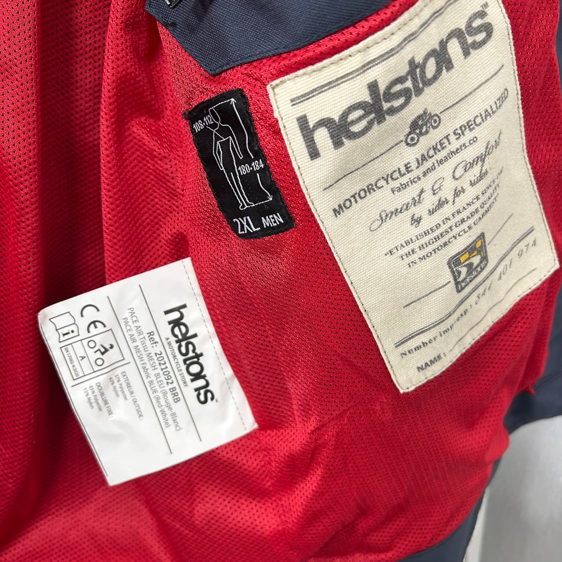 Helstons 메쉬 레이싱 자켓 상품이미지7