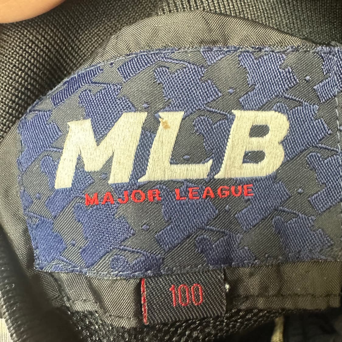 MLB 빈티지 뉴욕양키즈 블랙바람막이 100 상품이미지3