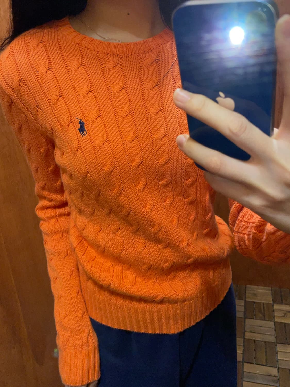 (M) POLO 폴로 랄프로렌 케이블 니트 상품이미지2