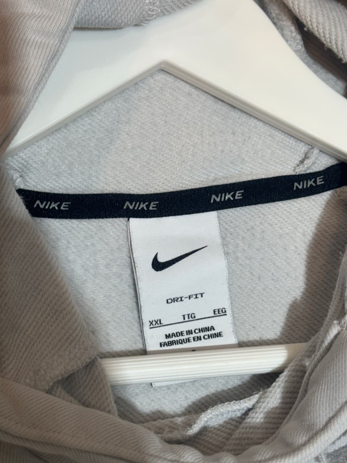 나이키 후드티 화이트 110사이즈 상품이미지5