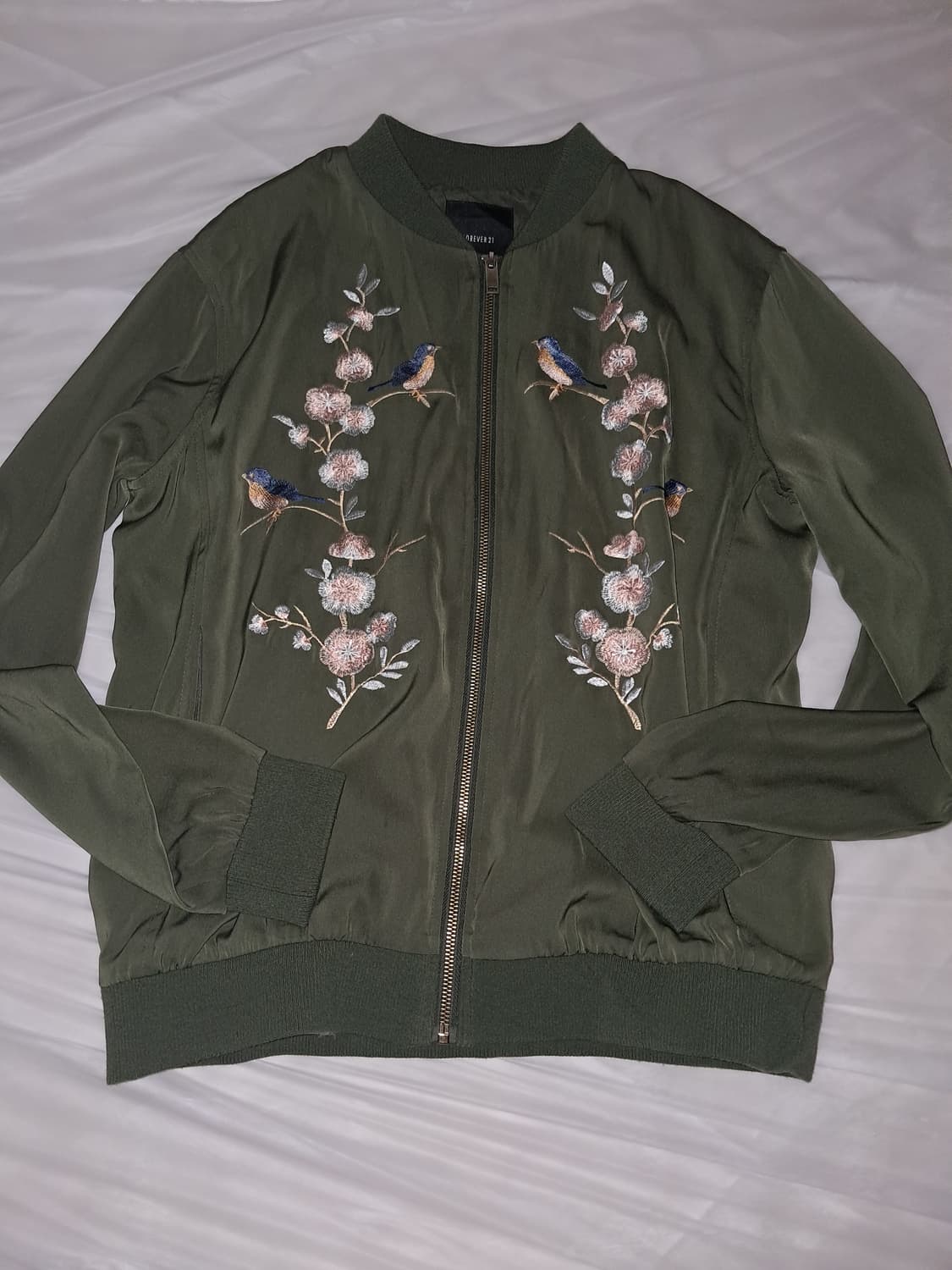 오리엔탈 자수 집업 상품이미지1