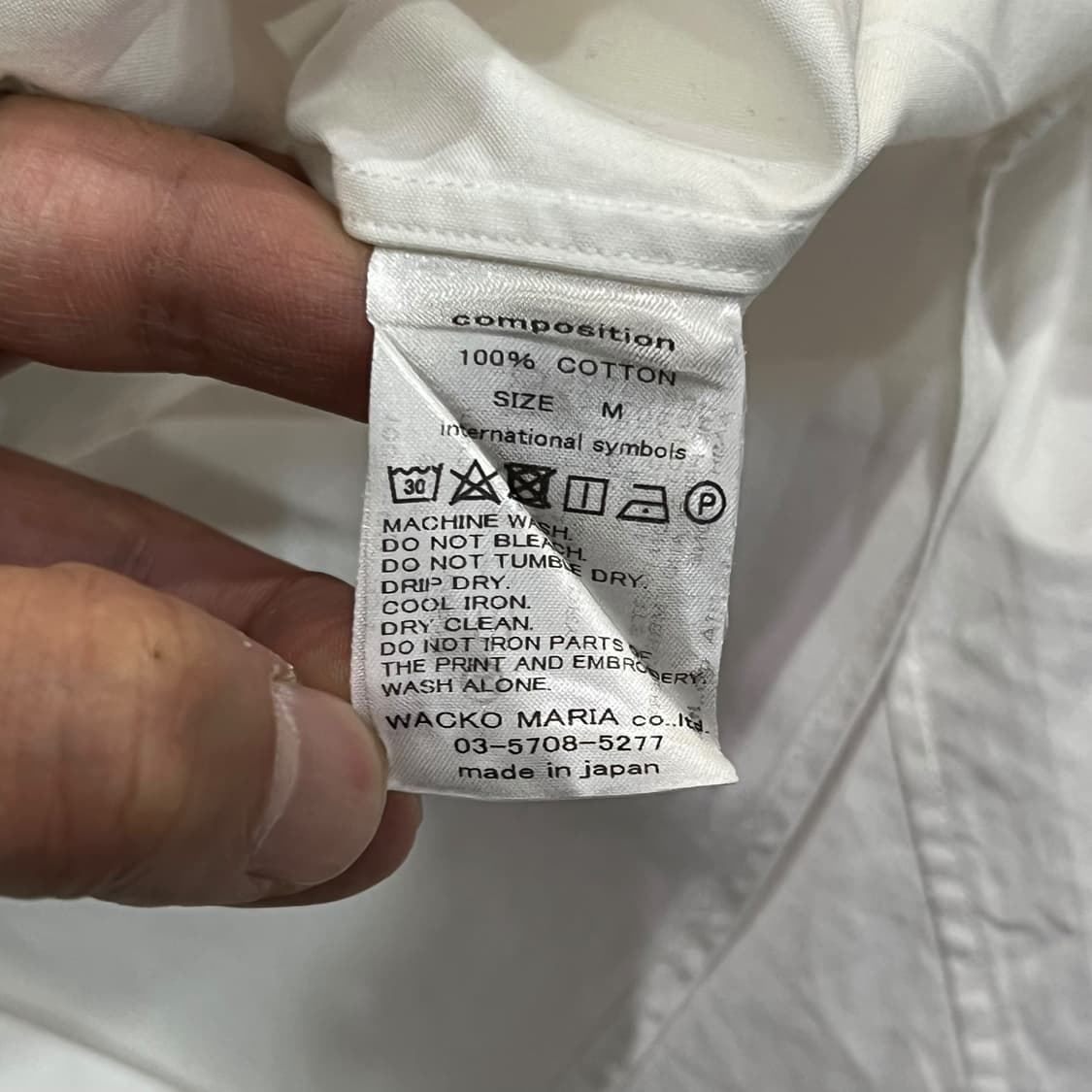  와코마리아 프린팅 셔츠 y14365 상품이미지8