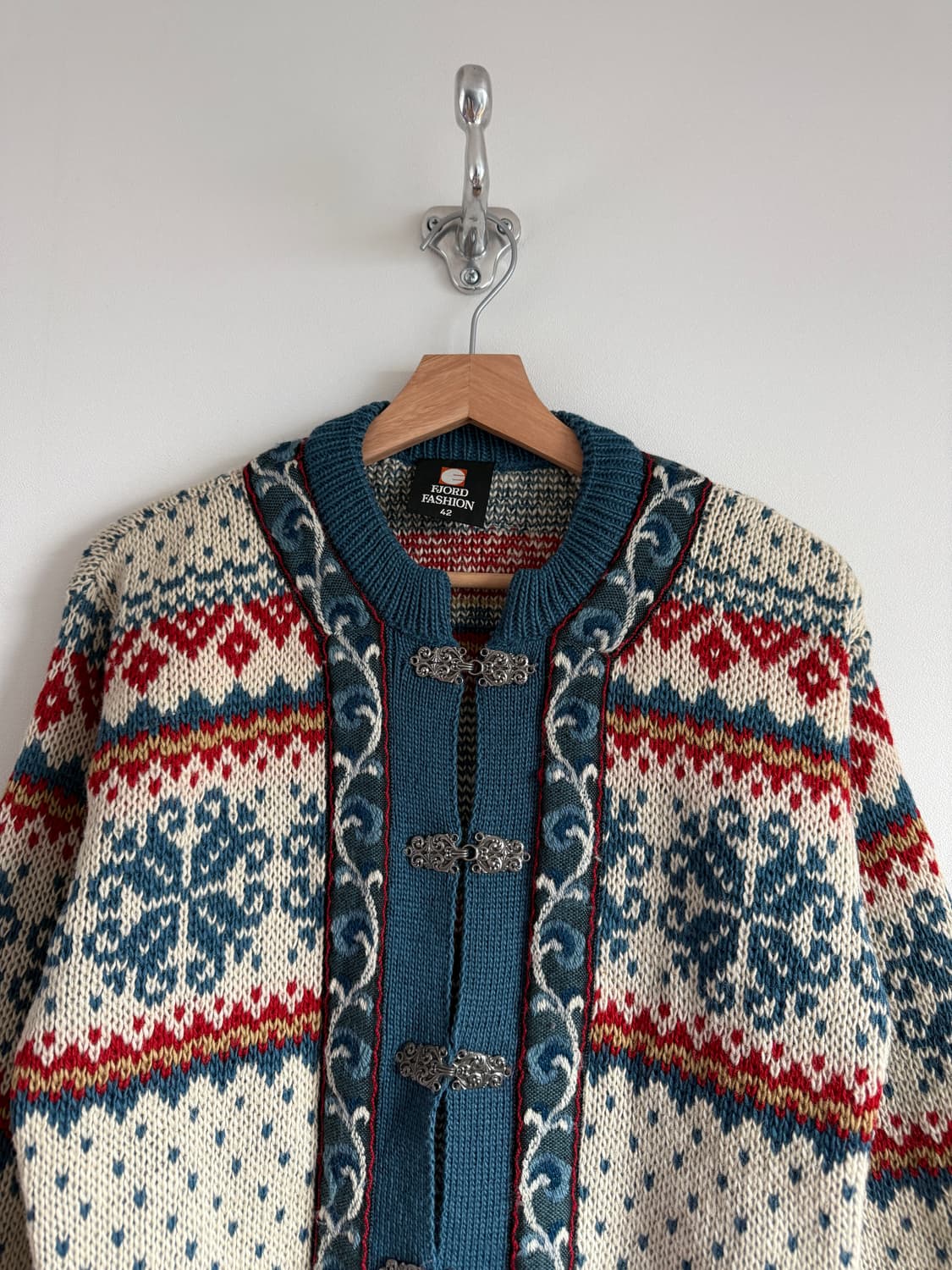 MADE IN NORWAY 노르딕 퓨어울 가디건 상품이미지2