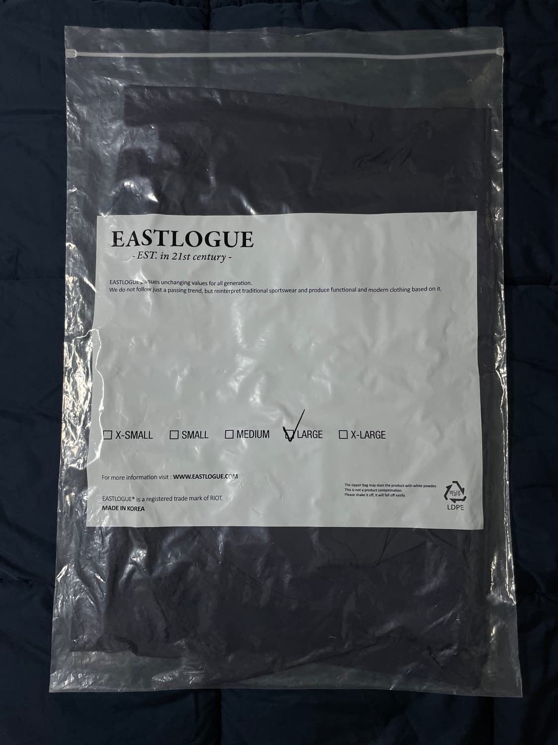 EASTLOGUE Trekking Jacket Nylon Washer L 상품이미지4