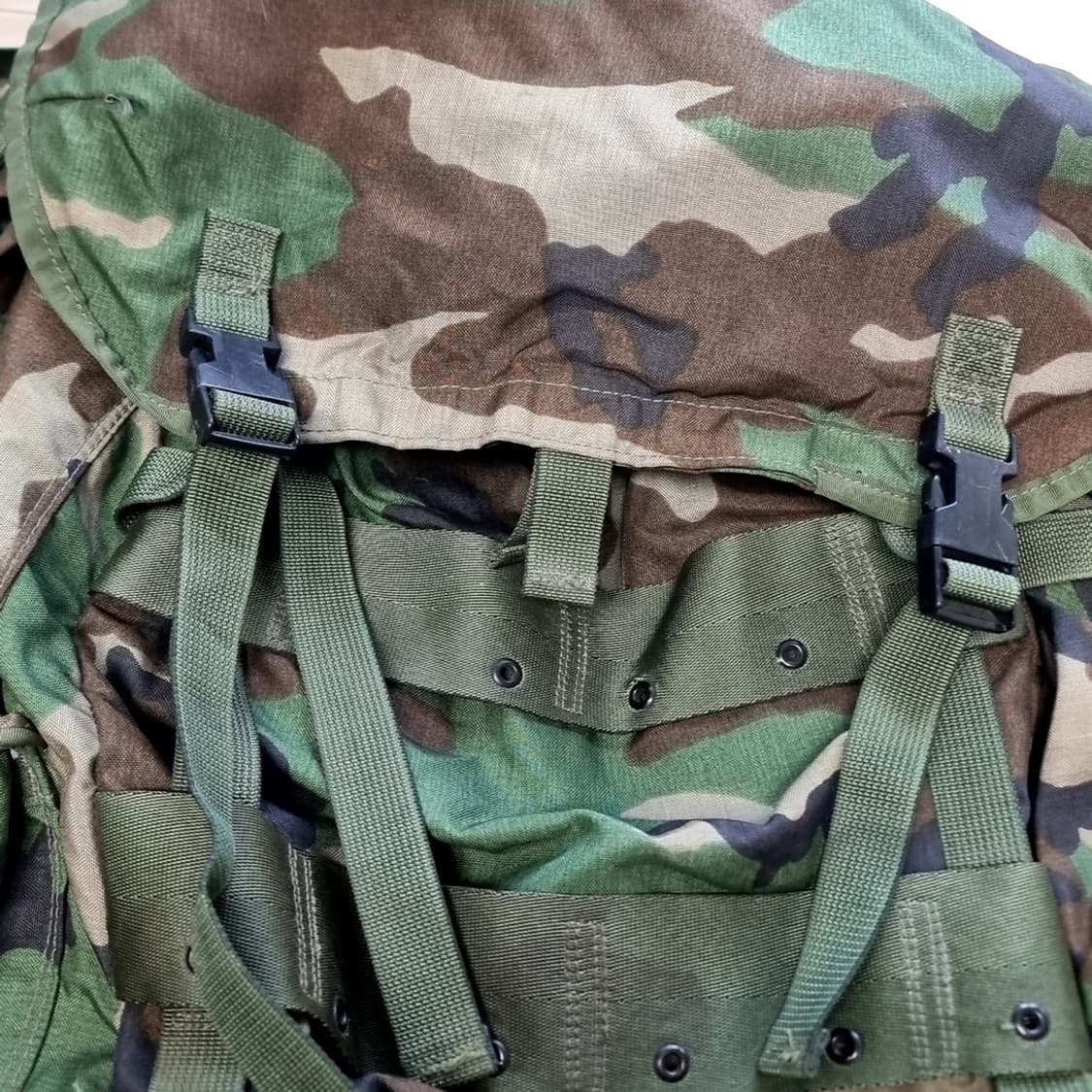 미군 밀리터리 우드랜드 군용 배낭 상품이미지3