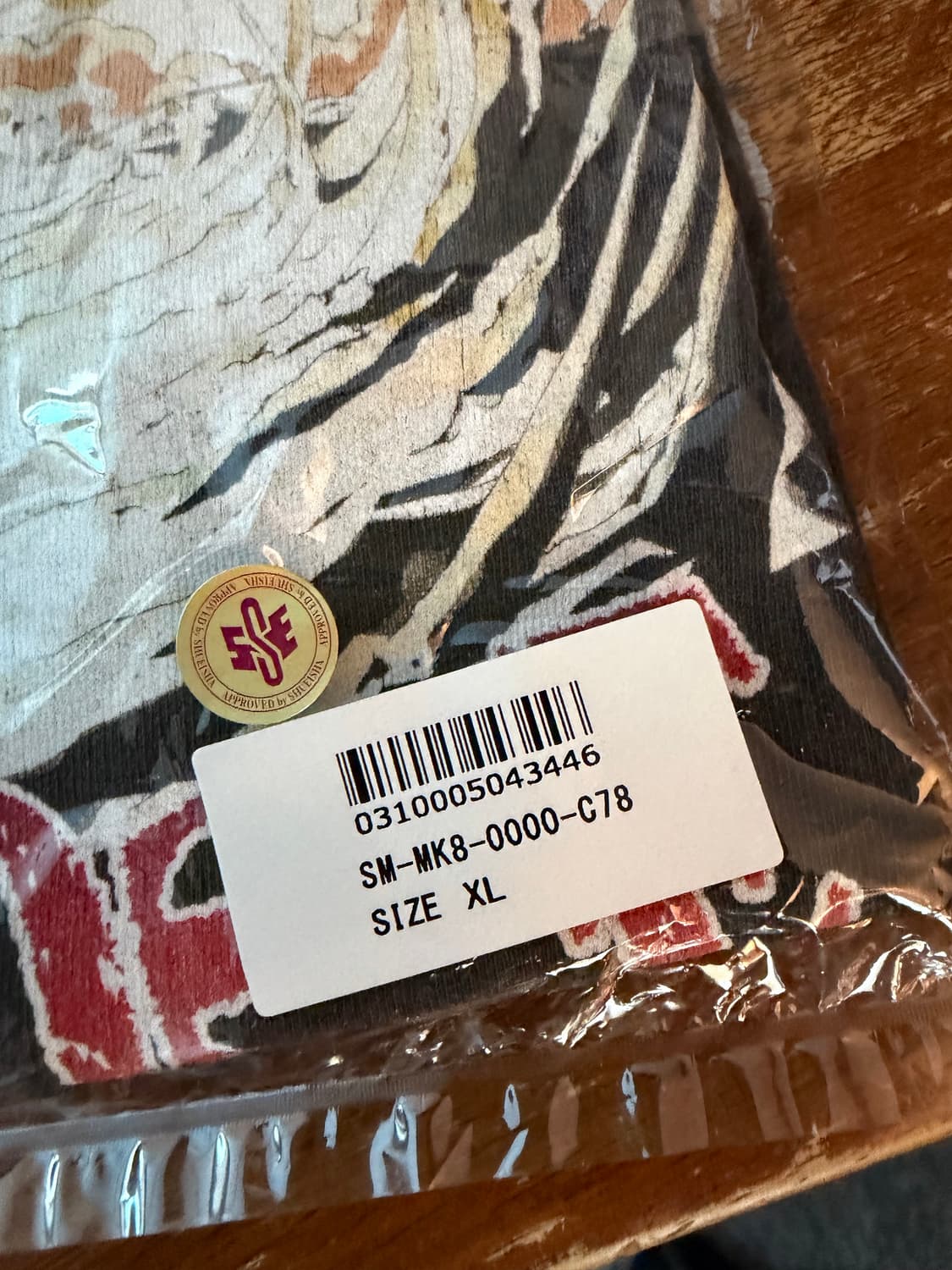 세인트미카엘 데스노트 반팔티셔츠 XL 새상품 상품이미지4