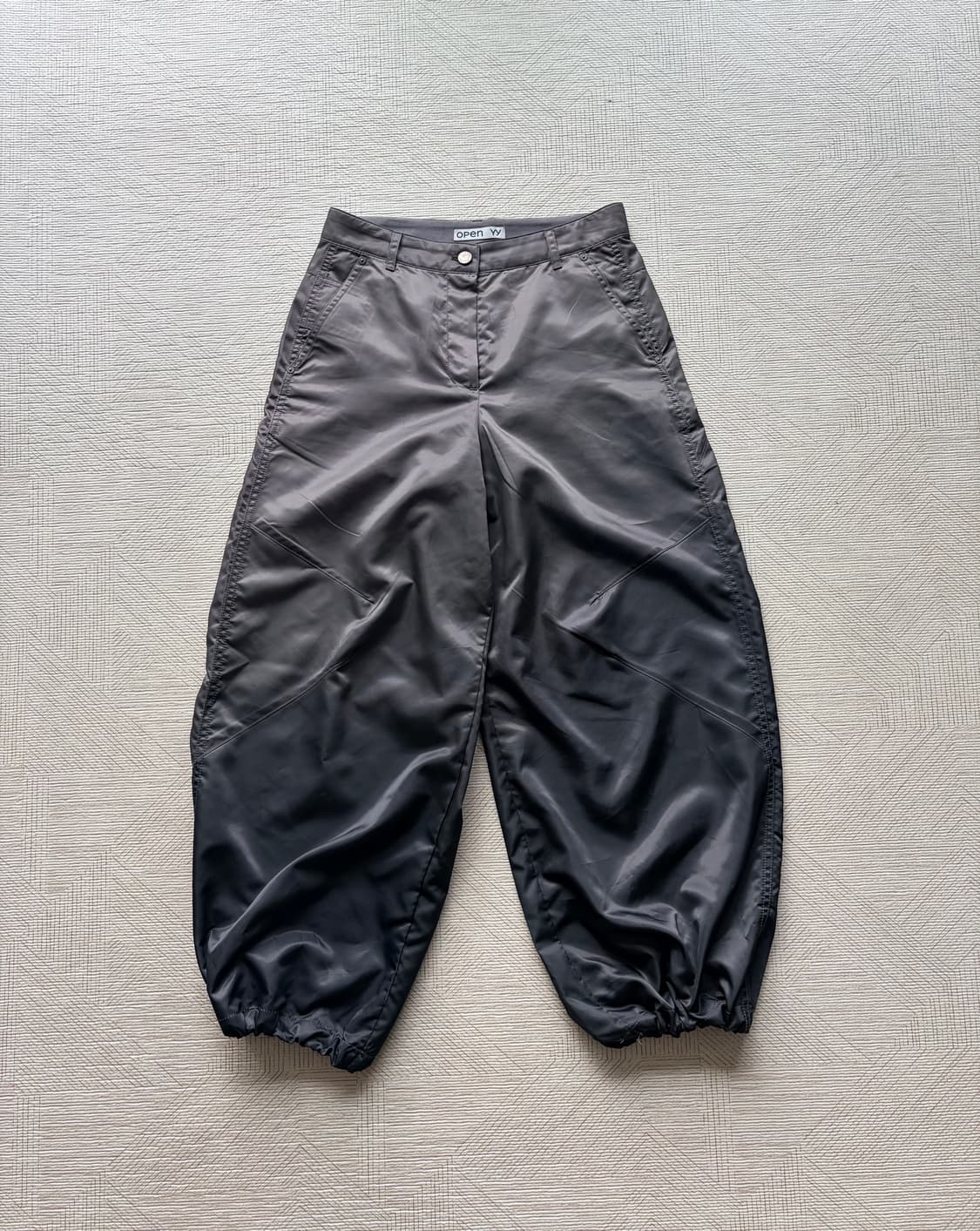 오픈와이와이 카키 와이드 레그 팬츠 상품이미지7