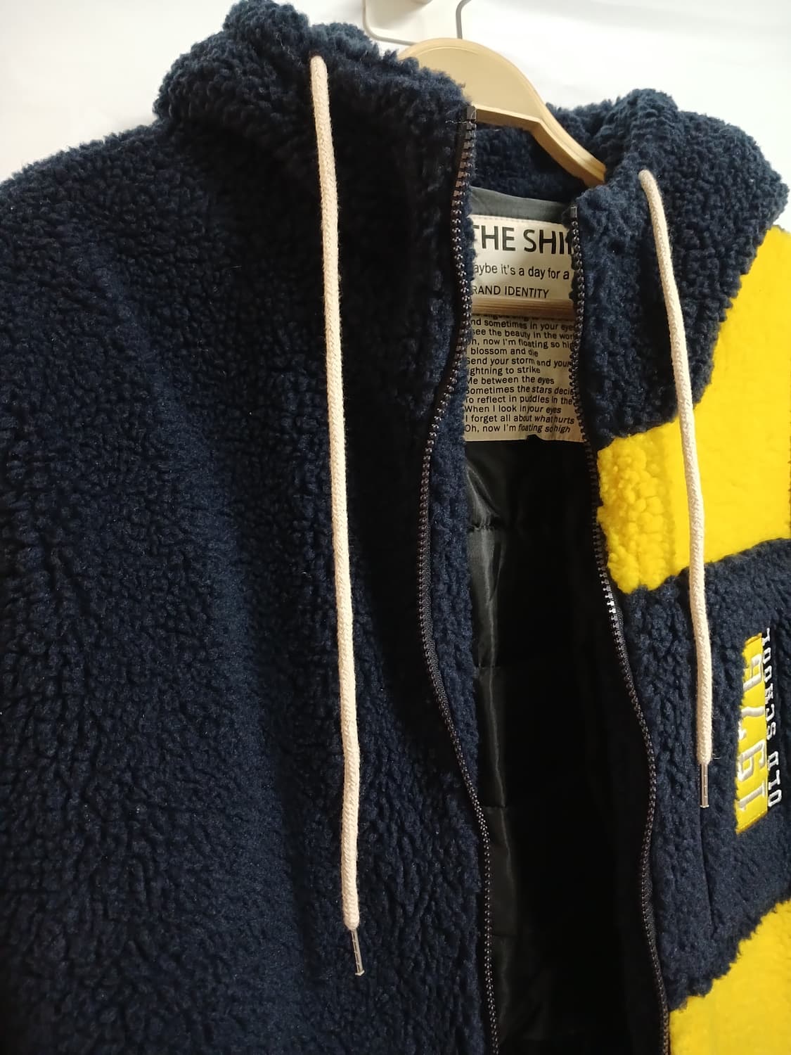 (100~105,L)남성 헤비 뽀글이 후드집업 상품이미지2