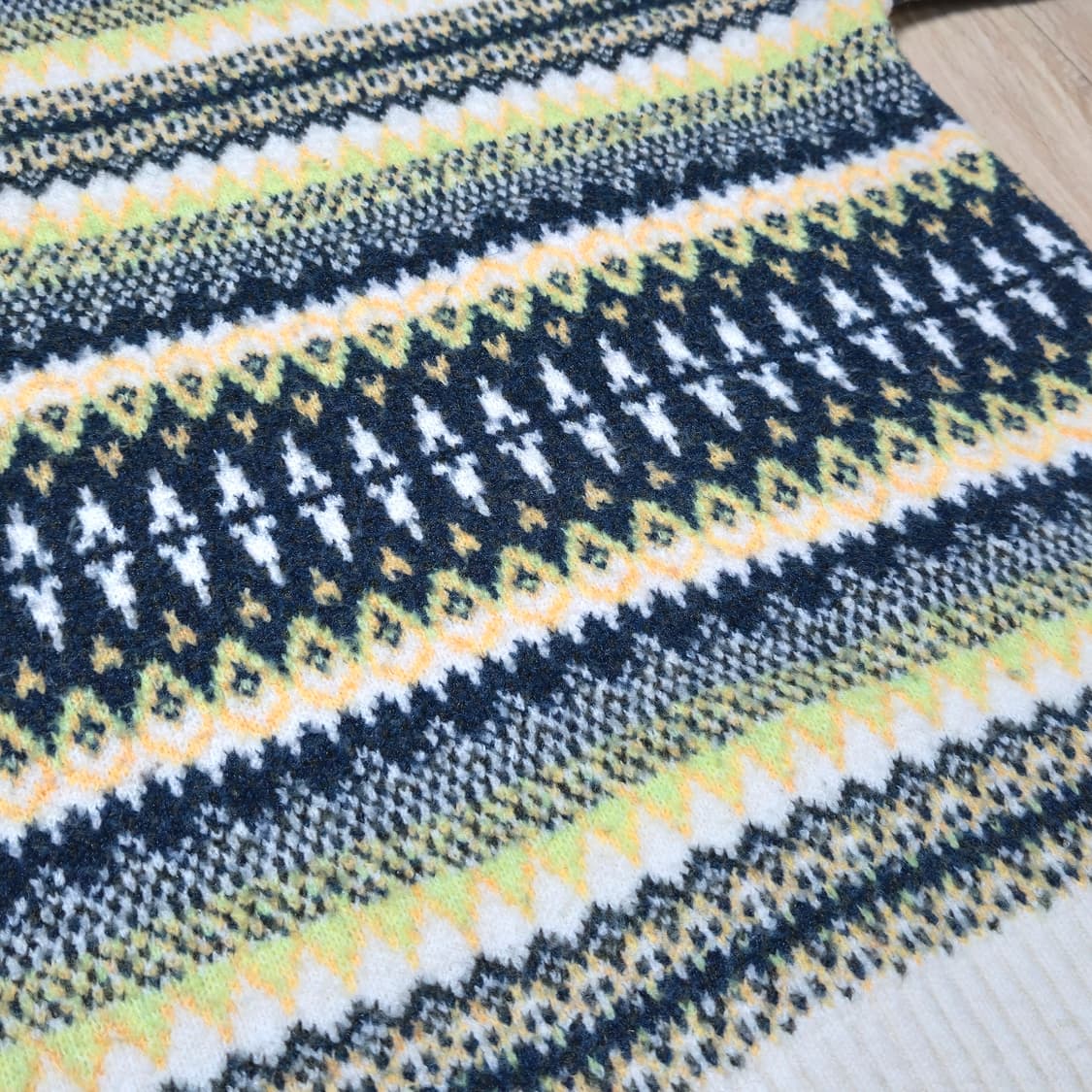 ZARA 패턴 니트 스웨터 상품이미지4