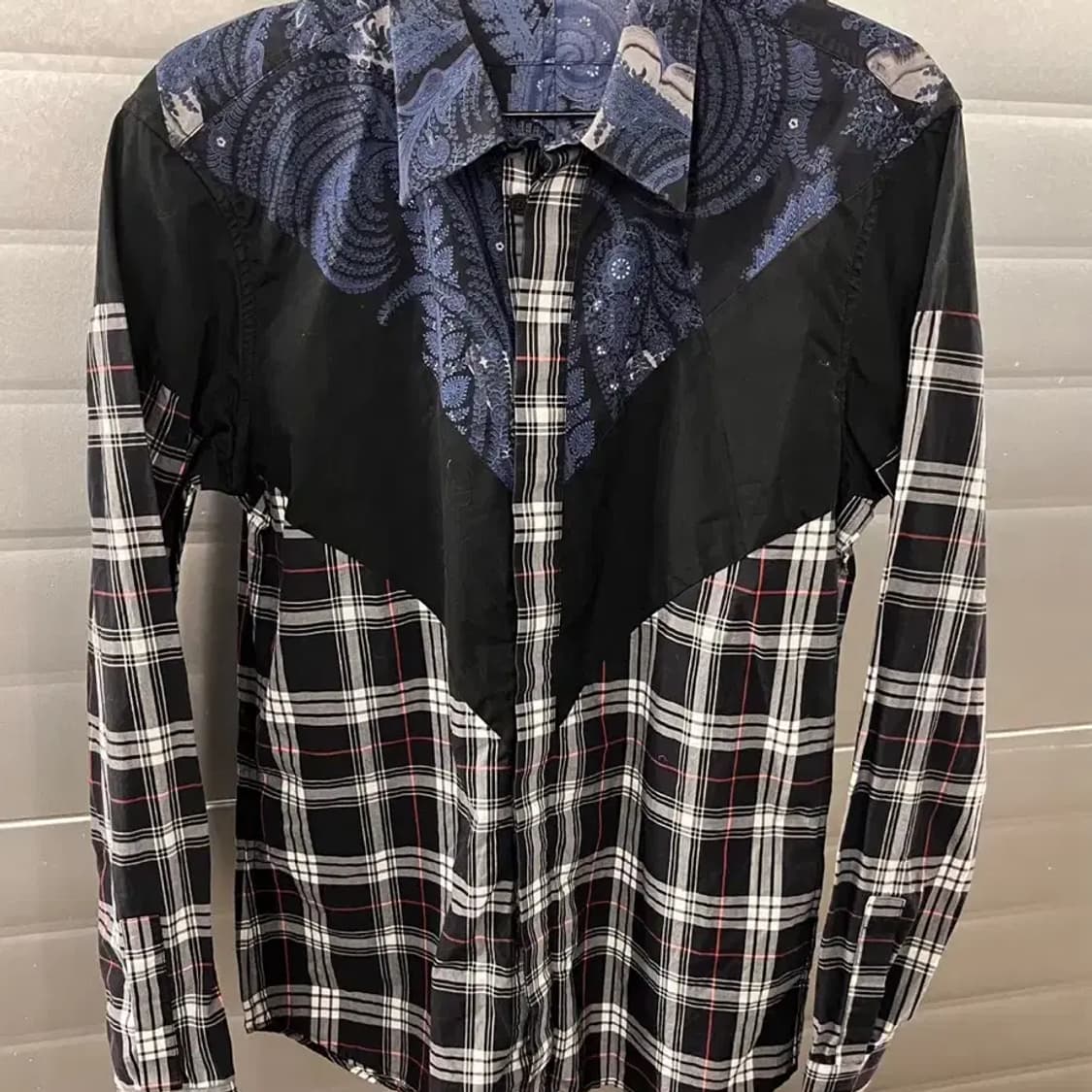 Givenchy 15SS 정품 웨스턴 버튼 다운 셔츠 상품이미지2