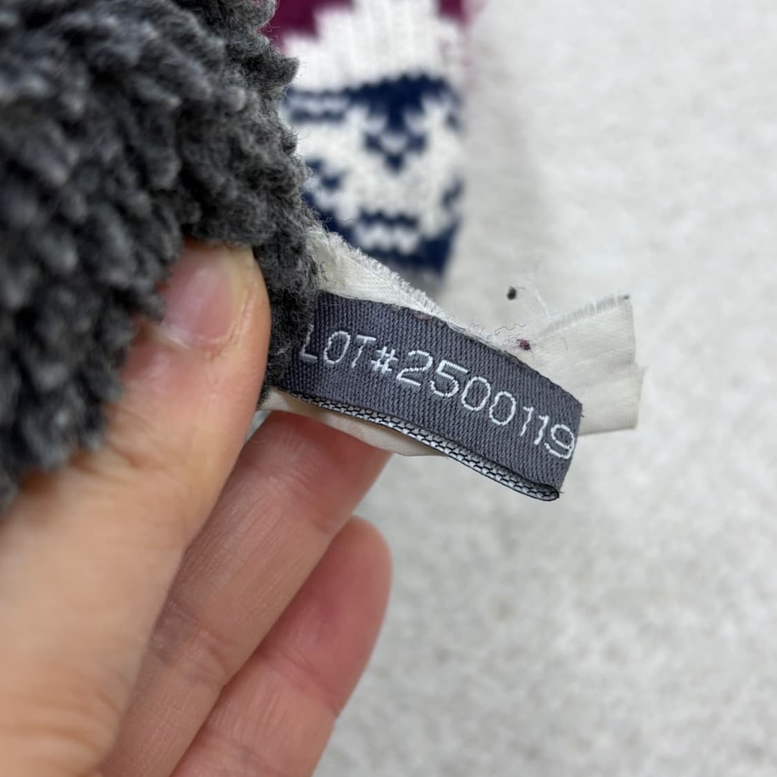 XL 버팔로 노르딕 니트 가디건 0323E 상품이미지4