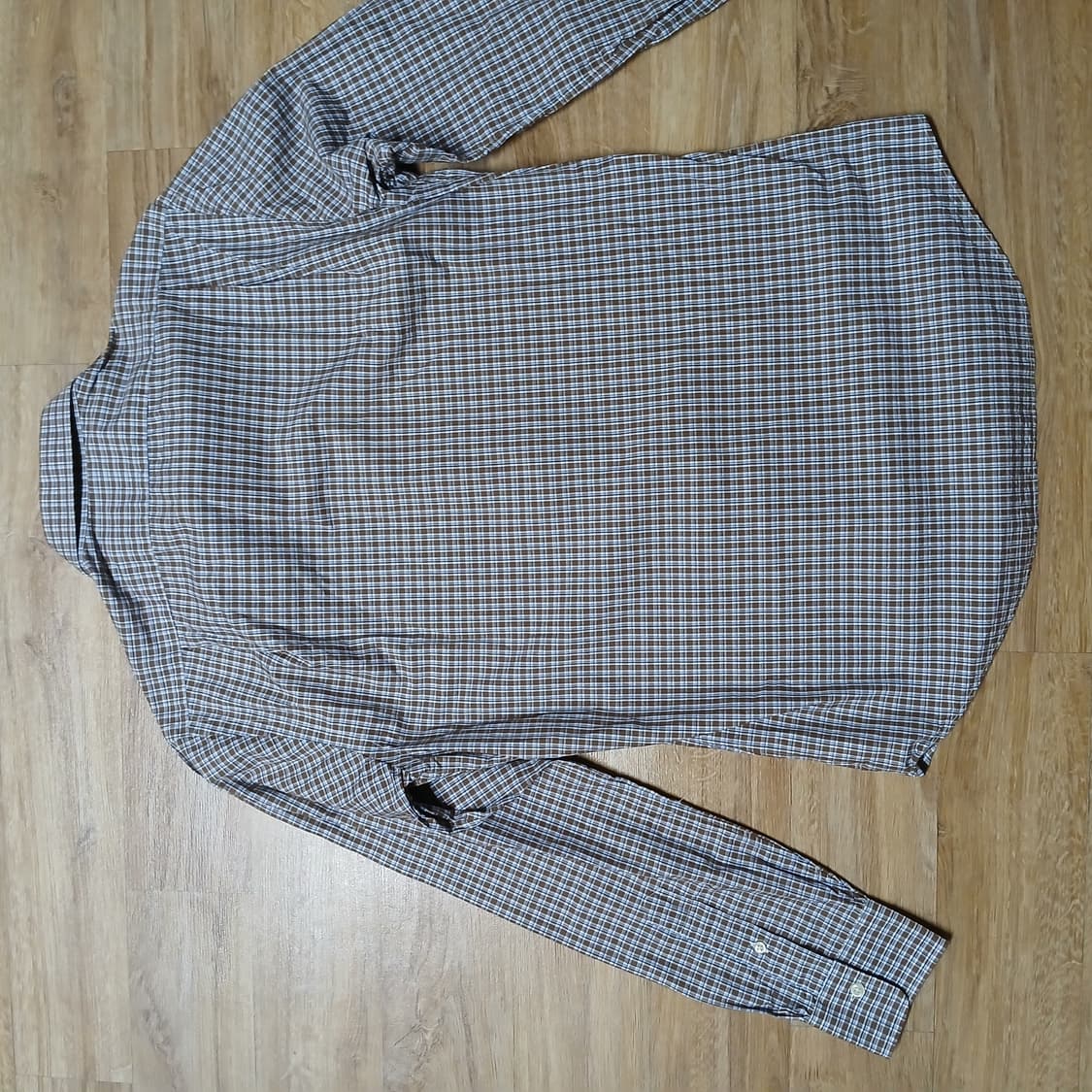 POLO 폴로 랄프로렌 갈색 체크 셔츠 남방 상품이미지7