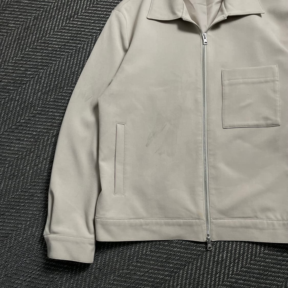 무신사 스탠다드 릴렉스드 미니멀 자켓y 4556 상품이미지4